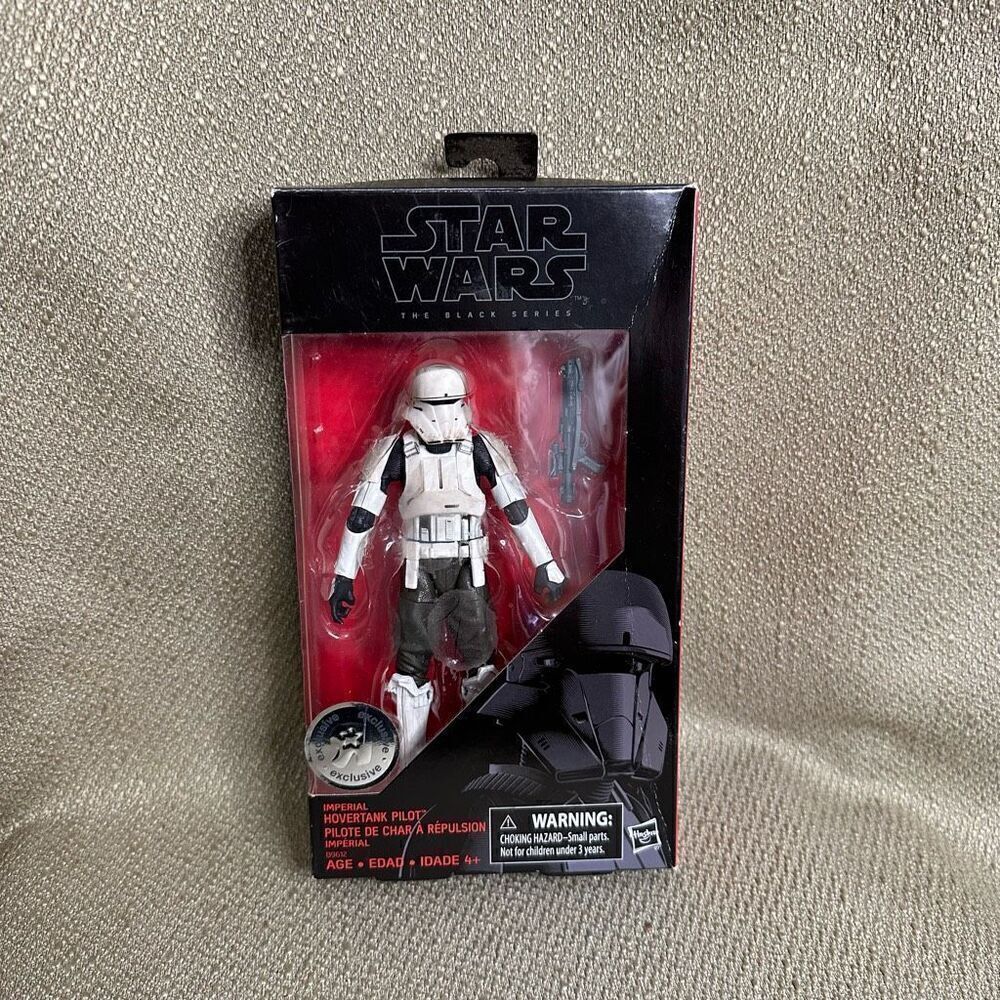 Star Wars Imperial Hovertank Pilot Black Series Toys R Us 6” Action Figure